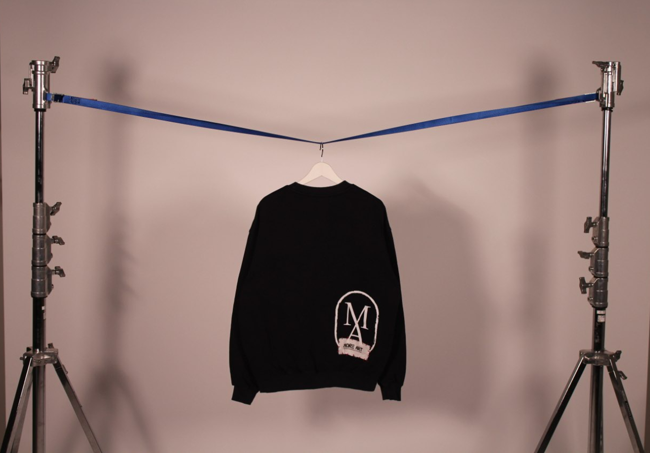 More Art crewneck