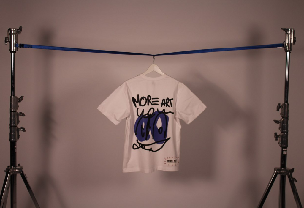 More Art smile T-shirt